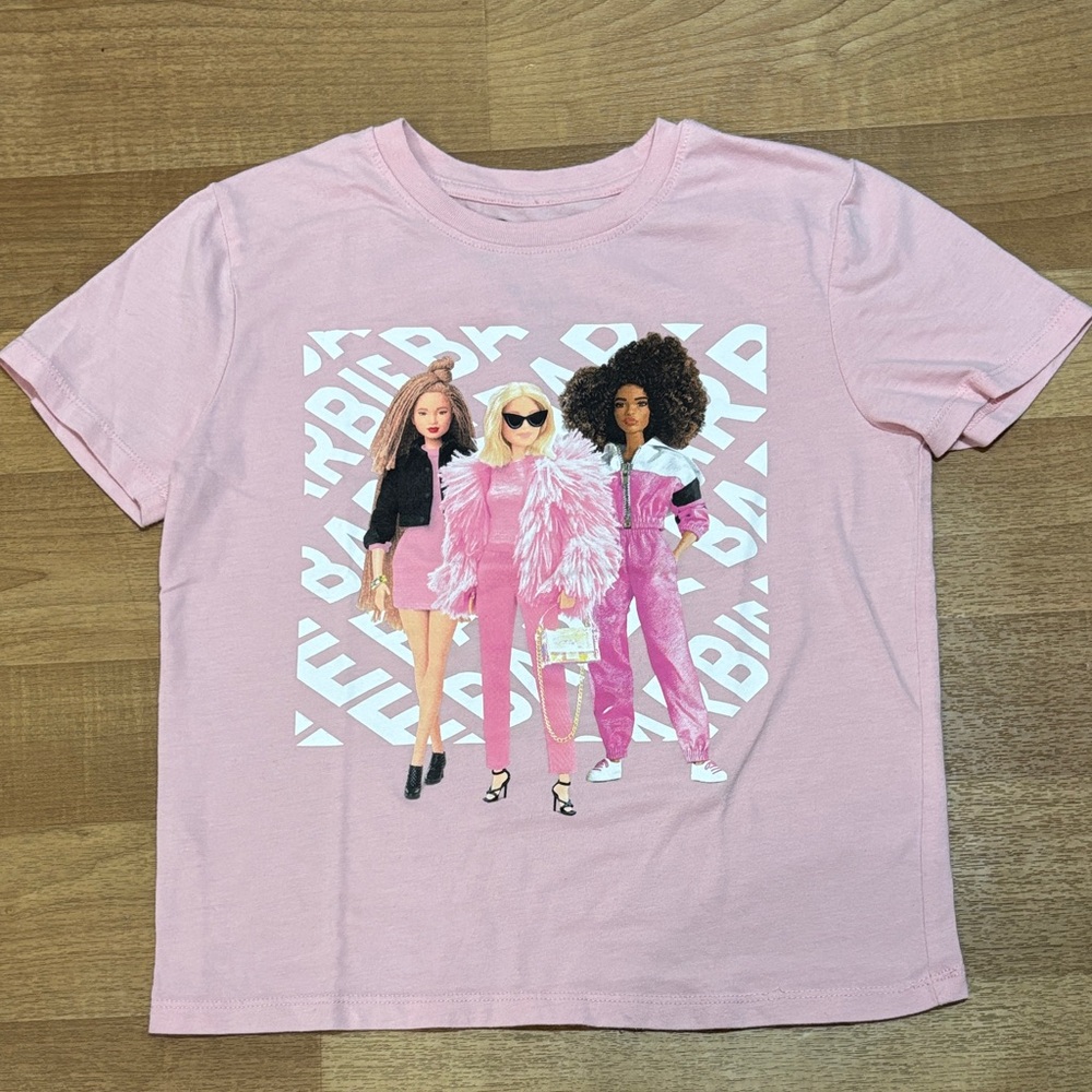 Barbie Pink Graphic Short Sleeve Tee